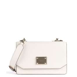 DKNY Damen Perla Flap Handtasche Taschen Und Geldbörsen Weiß ONE Size