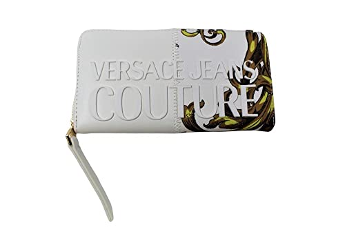 Versace Jeans Couture Geldbörse Patchwork Stripes, White