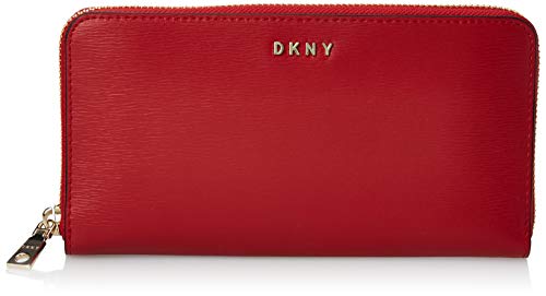 DKNY Damen Geldbörse Karan New York Bryant Reißverschluss around R8313658 8RD bright red