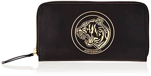 Just Cavalli Portafoglio, Damen Reisezubehör- Brieftasche, 900 Black, unica