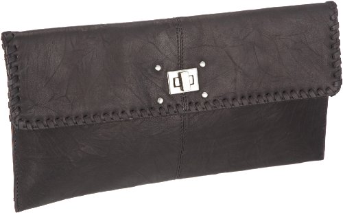 Maanii Bag 888260 Damen Portemonnaies, Schwarz (Black), 34x17x0,5 cm (B x H x T)
