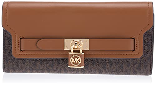 Michael Kors Women LG Carryall Wallet Bag, BRN/Acorn, Einheitsgröße
