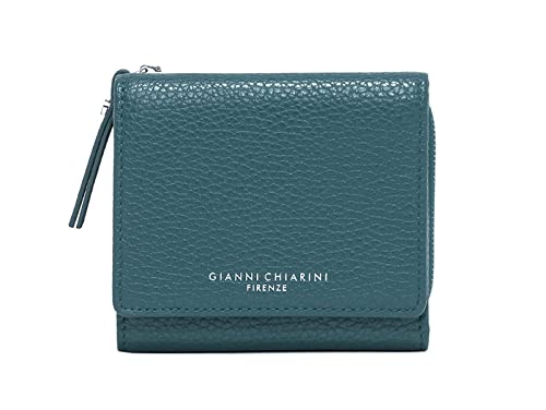 Gianni CHIARINI Grain Wallet Frozen Blue