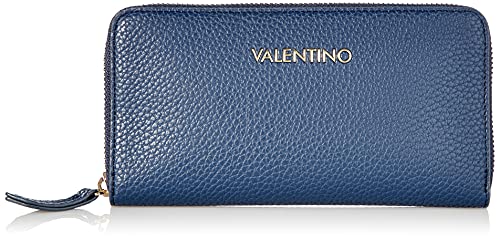 VALENTINO Bags Womens Superman Travel Accessory-Bi-Fold Wallet, Navy, one Size