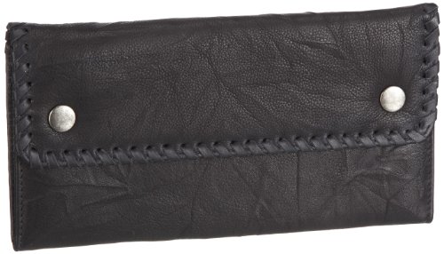 Maanii maanii wallet 982460 Damen Portemonnaies, Schwarz (Black), 19,5x11x1,5 cm (B x H x T)