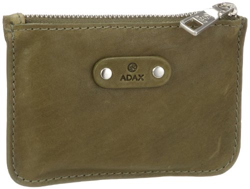 ADAX bag 444176, Damen Portemonnaies, Grün (Kiwi 50), 13x10x1 cm (B x H x T)