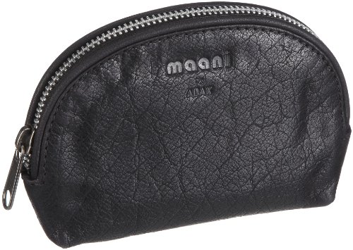 Maanii Bag 886160 Damen Portemonnaies, Schwarz (Black), 13x10x1,5 cm (B x H x T)