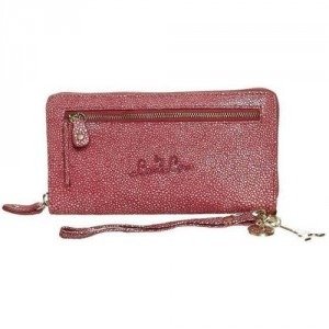 by LouLou Stingray Clutch coral