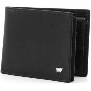 Braun Büffel Basic Brieftasche schwarz 12,5 cm
