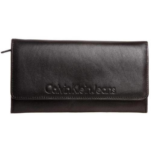 Geldbörse black mit Labelprägung  von Calvin Klein Jeans