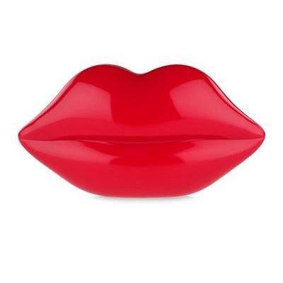 Perspex Lips Clutch von Lulu Guinness