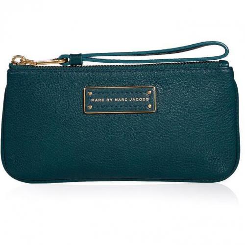Peacock Leather Banklet Clutch von Marc by Marc Jacobs