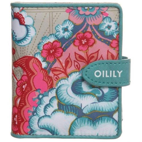 Fantasy Flora Geldbörse biscuit mit Logoprägung  von Oilily
